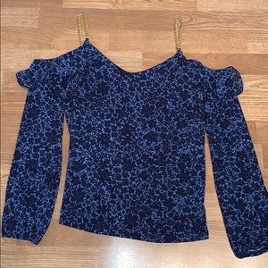 Michael Kors Cold Shoulder Top